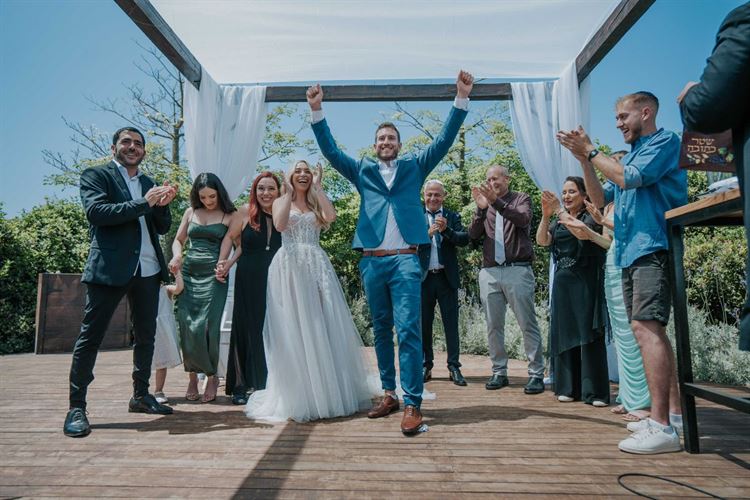 החתונה של שיר ואופק (צילום: איתי אהרון)