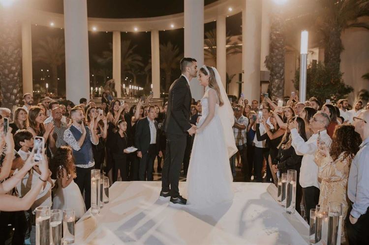 החתונה של ירדן ומאור (צילום: חן לוי)