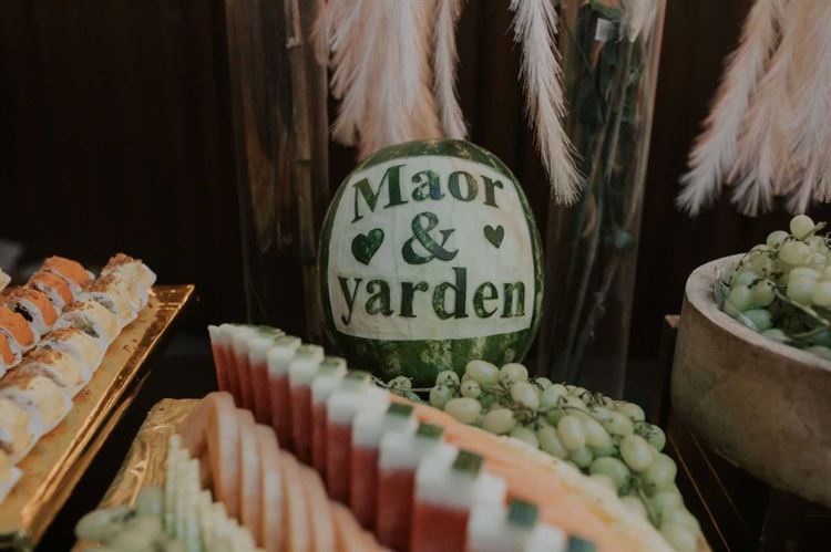 החתונה של ירדן ומאור (צילום: חן לוי)