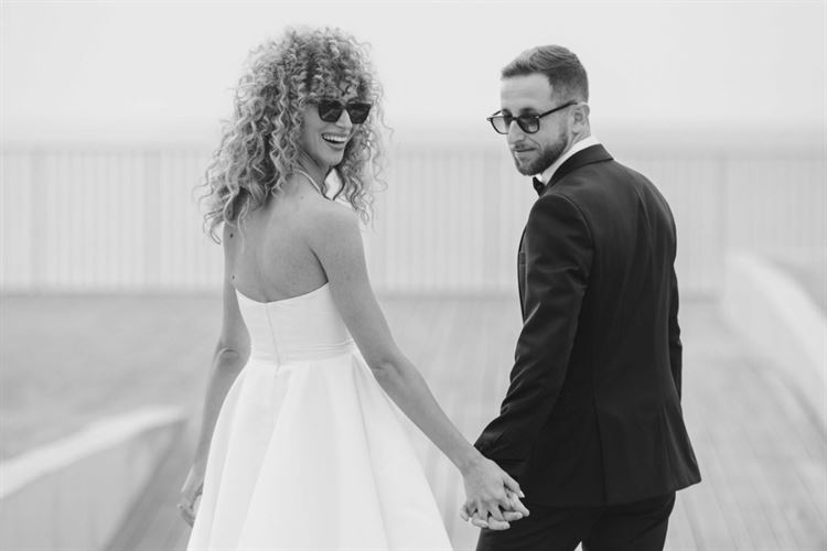 החתונה של אביטל ויהונתן (צילום: לוז)