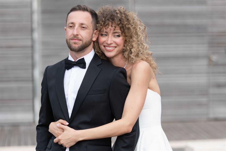 החתונה של אביטל ויהונתן (צילום: לוז)