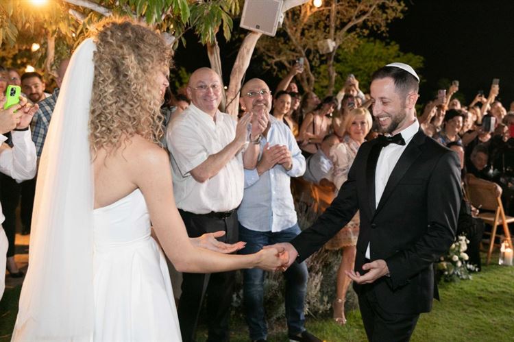 החתונה של אביטל ויהונתן (צילום: לוז)