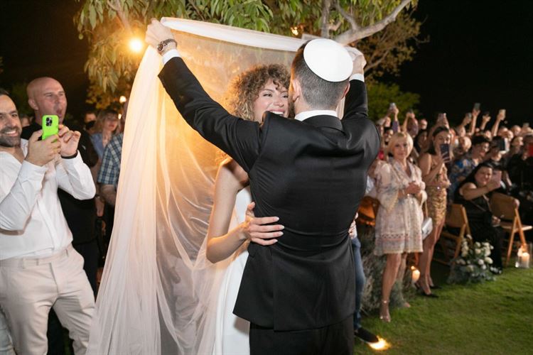 החתונה של אביטל ויהונתן (צילום: לוז)