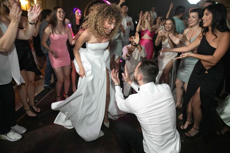 החתונה של אביטל ויהונתן (צילום: לוז)