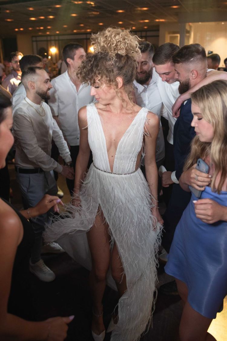 החתונה של אביטל ויהונתן (צילום: לוז)