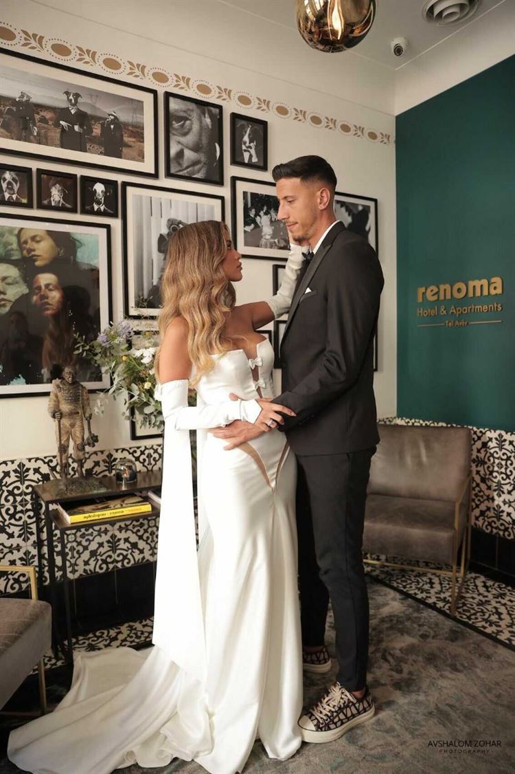 החתונה של לין ועמית (צילום: אבשלום זוהר)