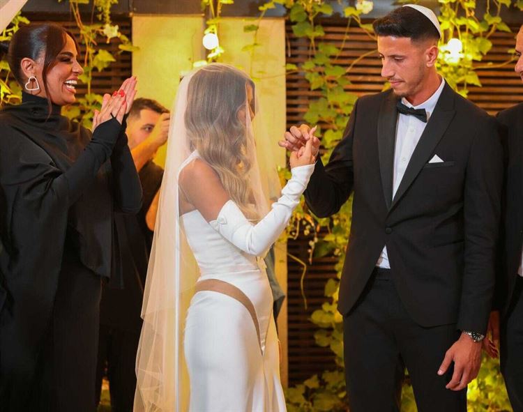 החתונה של לין ועמית (צילום: אבשלום זוהר)