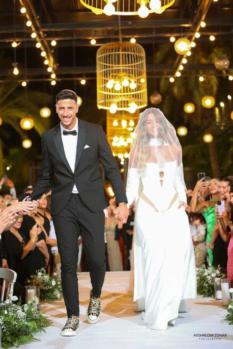 החתונה של לין ועמית (צילום: אבשלום זוהר)