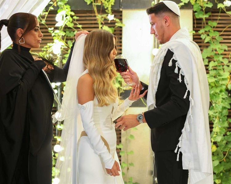 החתונה של לין ועמית (צילום: אבשלום זוהר)