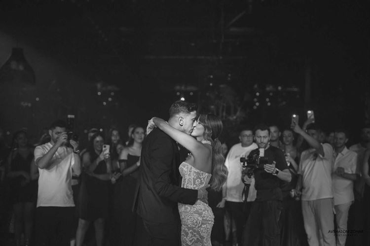 החתונה של לין ועמית (צילום: אבשלום זוהר)