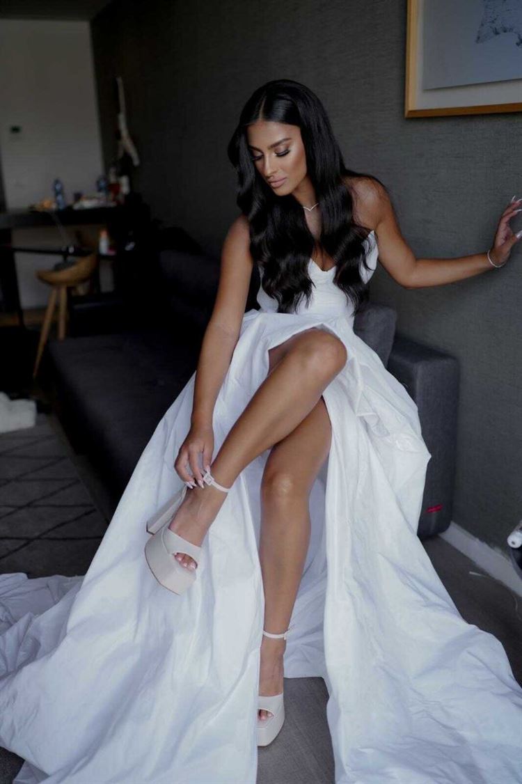 החתונה של ליאל ומושיקו (צילום: רון קובי)