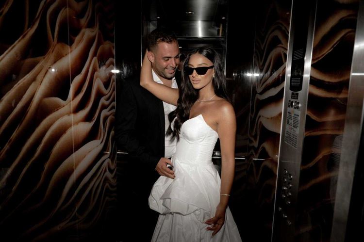 החתונה של ליאל ומושיקו (צילום: רון קובי)