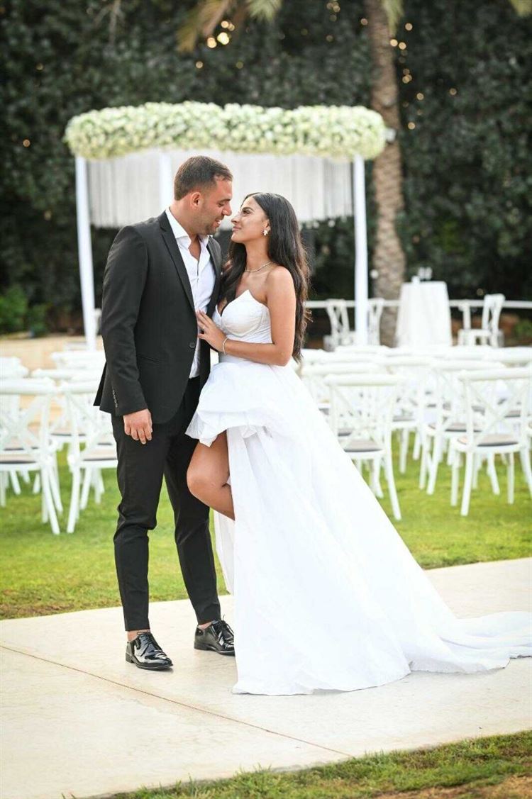 החתונה של ליאל ומושיקו (צילום: רון קובי)