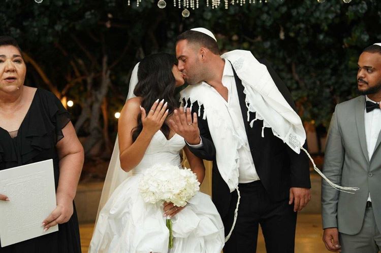 החתונה של ליאל ומושיקו (צילום: רון קובי)
