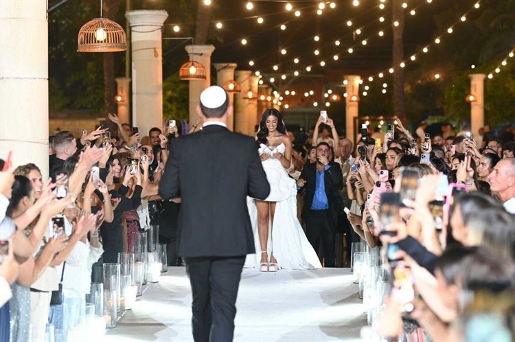 החתונה של ליאל ומושיקו (צילום: רון קובי)