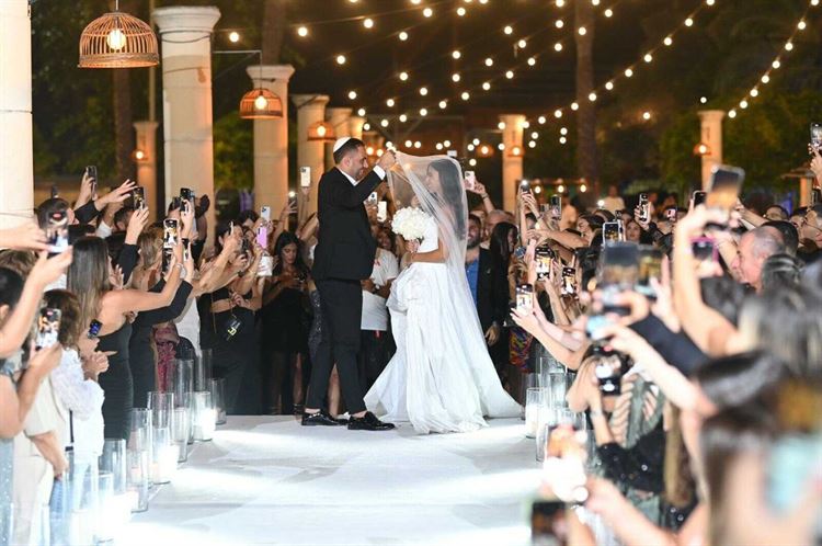 החתונה של ליאל ומושיקו (צילום: רון קובי)