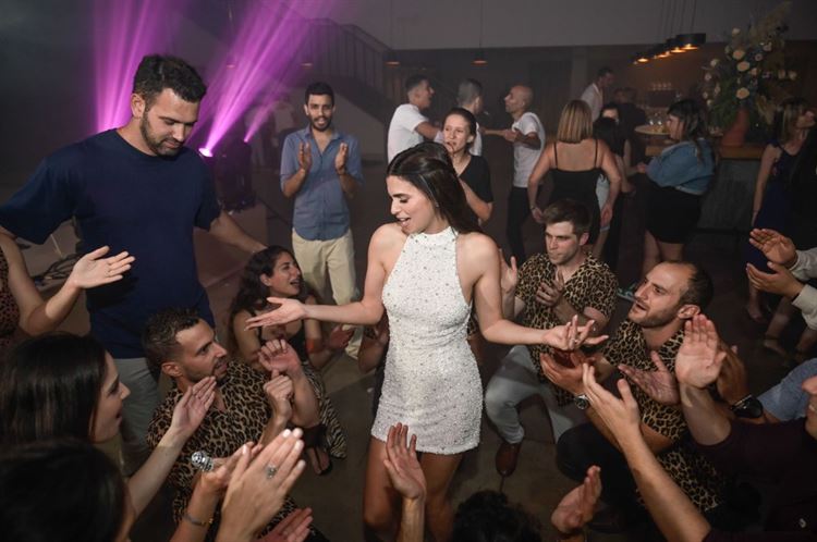 החתונה של עדי ובן (צילום: אלון גרובר)