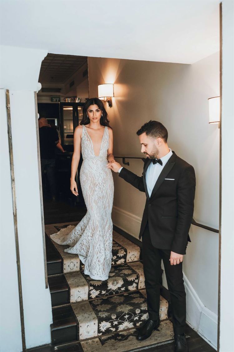 החתונה של עדי ובן (צילום: אלון גרובר)