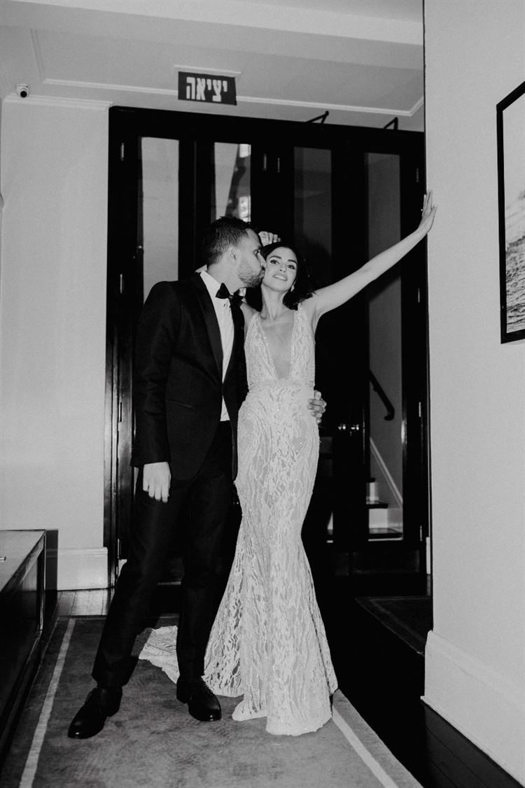 החתונה של עדי ובן (צילום: אלון גרובר)