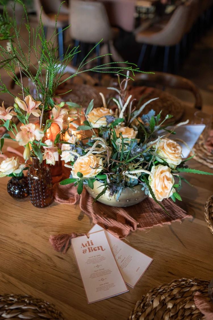 החתונה של עדי ובן (צילום: אלון גרובר)