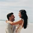 כמו חלום טרופי: חתונת החוף של שחף ושקד