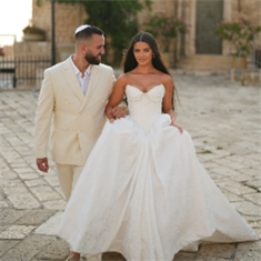 החופה שתוכננה ב־AI והפכה למציאות: חתונת החלומות של ספיר ומתן
