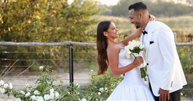 חתונה בסטייל נשף שחור־לבן: החתונה של ירין חסון ואילון אלמוג