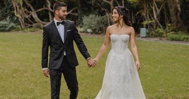 אהבה שנולדה בסטורי, עברה דרך מילואים - והגיעה לחופה: מזלי וגיא