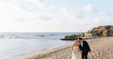 היכרות לא צפויה וחתונה מדויקת על הים: הסיפור של תם וגלעד